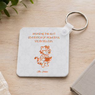 Inspiring Next Generation Powerful Storytellers Key Ring