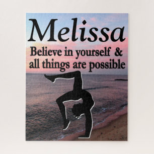 INSPIRING PERSONALIZED GYMNASTICS PUZZLE