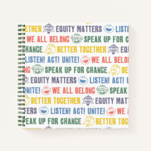 Inspiring Phrases Pattern Notebook