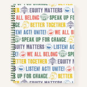 Inspiring Phrases Pattern Notebook
