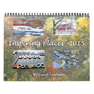 Inspiring Places 2015 Calendar