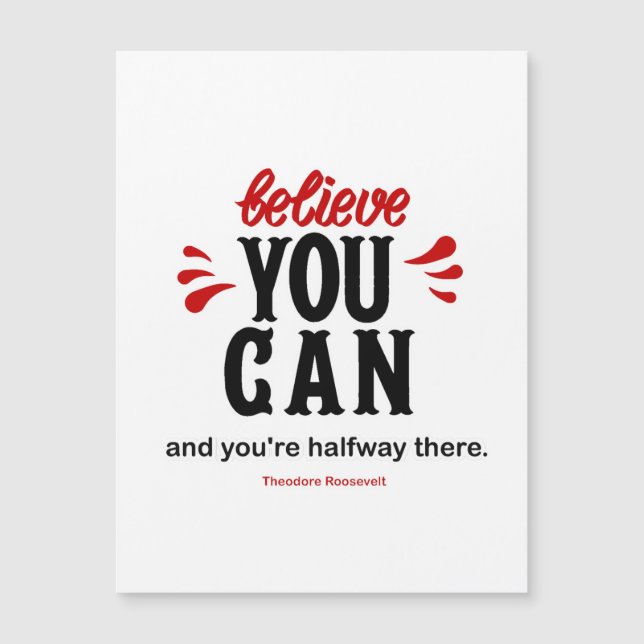 Inspiring Presidential Famous Quote (Front)