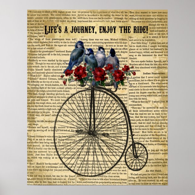 inspiring quote artwork poster (Front)