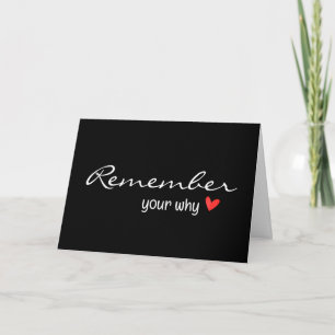 Inspiring Quote With Red Heart Card