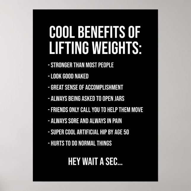 Inspiring Quote - Workout Motivational Poster (Front)