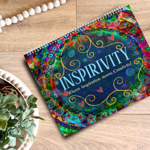 Inspiring Quotes Colourful Whimsical Inspirivity Calendar