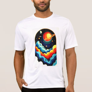 Inspiring space Prints, Unique Space-Themed Décor T-Shirt