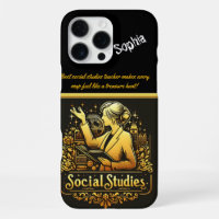 Inspiring Teacher Presenting Social Studies