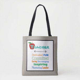 Inspiring Teacher Tote Bag