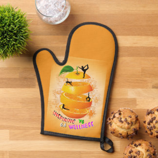 Inspiring Wellness Yoga Oven Mitt