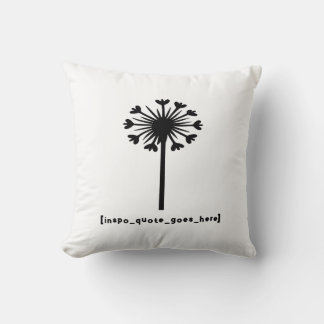Inspo Quote Goes Here Cushion