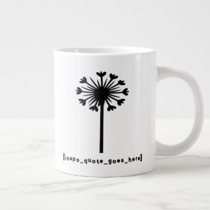Inspo Quote Goes Here Large Coffee Mug