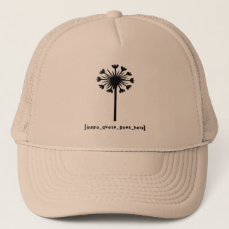 Inspo Quote Goes Here long sleeve Trucker Hat
