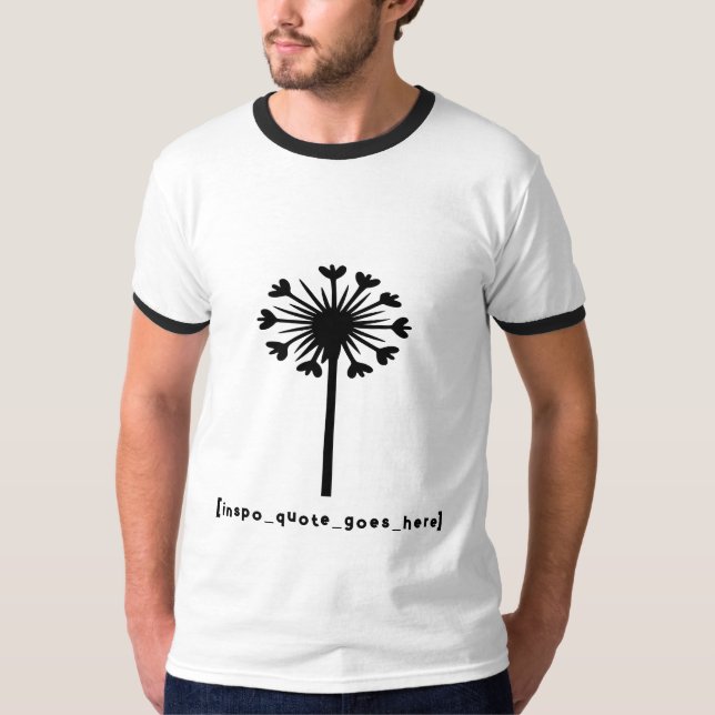 Inspo Quote Goes Here T-Shirt (Front)
