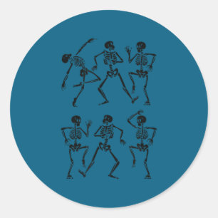 Insrational Dry Bones Rattling Christian Motivatio Classic Round Sticker