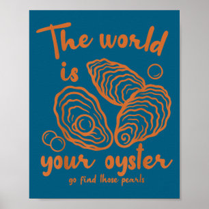 Insred Motivation Ocean The World Is That Your Oys Poster