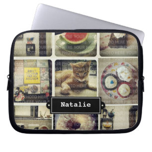 Insta Collage Electronics Bag