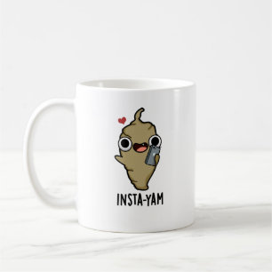 Insta-yam Funny Social Media Veggie Pun Coffee Mug