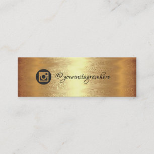 Instagra Social Media Logo Event RSVP Simply Warm Mini Business Card