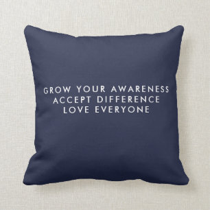 Instagram 9 photo Grow Acceptance Pillow