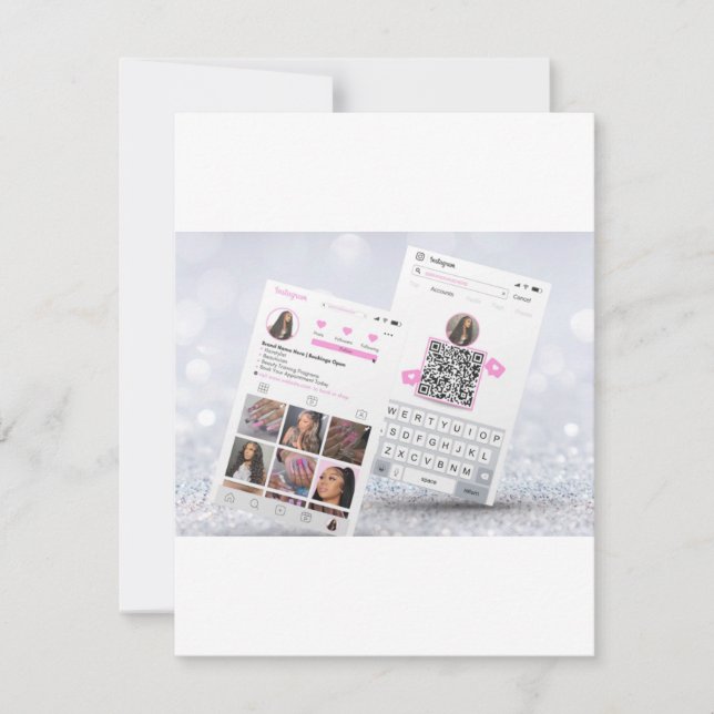 Instagram Business Card (Front)