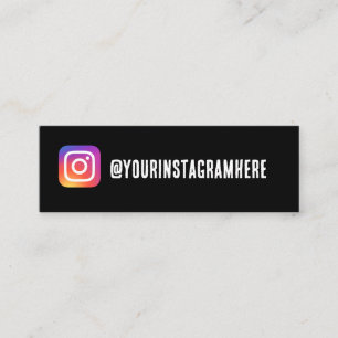 instagram  business card