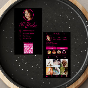 Instagram Business Cards, Influencer, Aesthetician Business Card