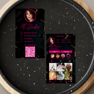 Instagram Business Cards, Influencer, Aesthetician Business Card