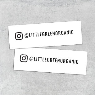 Instagram Business Cards   Your Instagram Name