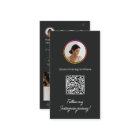Instagram Dark Theme QR Code 7 Photo Social Media