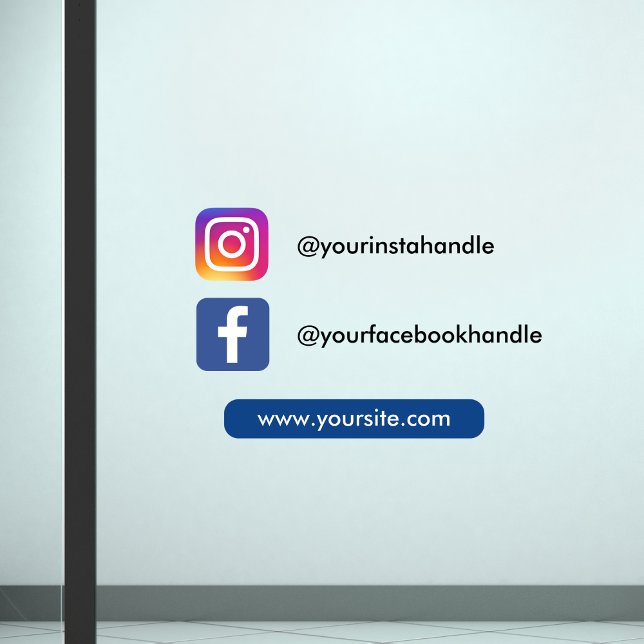 Instagram Facebook & Website Social Media Simple (Creator Uploaded)