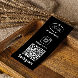 Instagram Follow Us Qr Code Add Your Logo