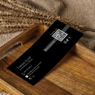 Instagram Follow Us Qr Code Black