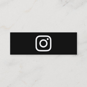 instagram followers mini business card