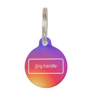 Instagram Pet influencer id Pet Tag