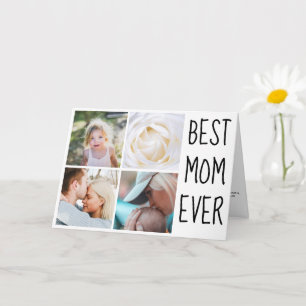 Instagram Photo Collage Mother's Day Card for Mum