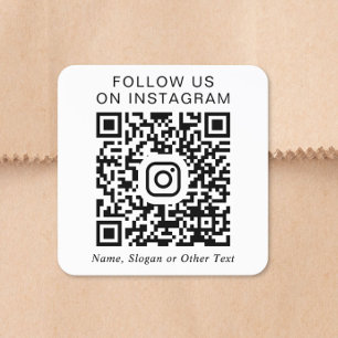 Instagram QR Code Stickers Roll