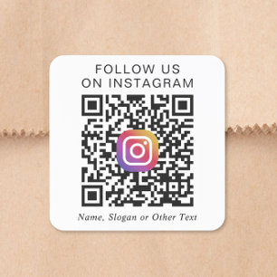 Instagram QR Code Stickers Roll