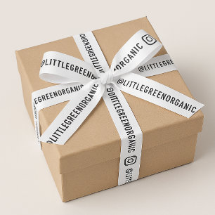 Instagram Ribbon Your Instagram Name 1.5" 2 Yard Satin Ribbon