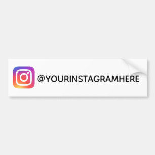 instagram social media modern trendy sticker