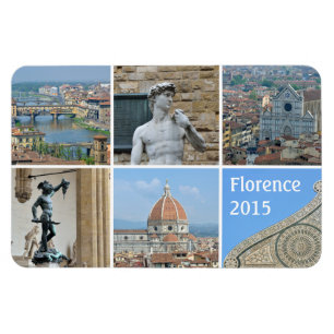 Instagram style travel photo magnet
