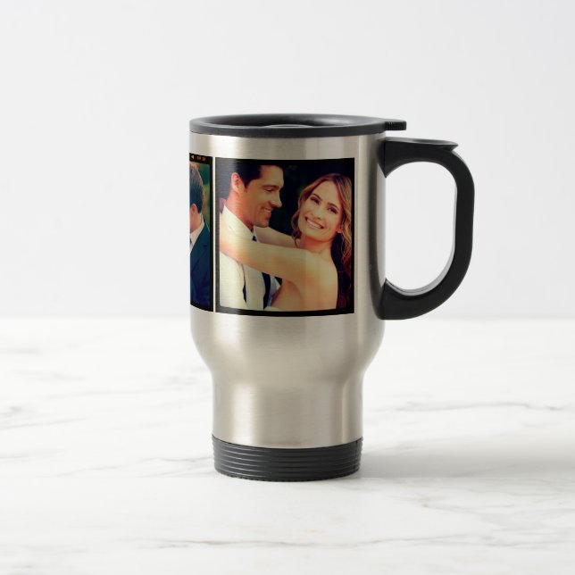 Instagram Wedding Photo Travel Mug (Right)