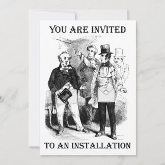 Installation Invitations
