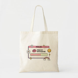 Installing Healthy Boundaries Self Care Quote Tote Bag
