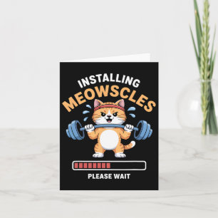 Installing Meowslces Fitness Bodybuilding  Card