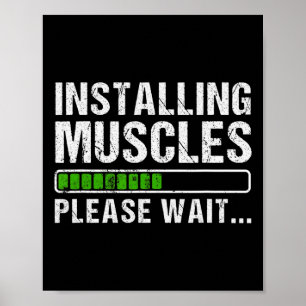 Installing Muscles Poster