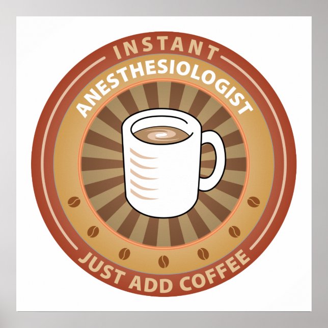 Instant Anaesthesiologist Poster (Front)