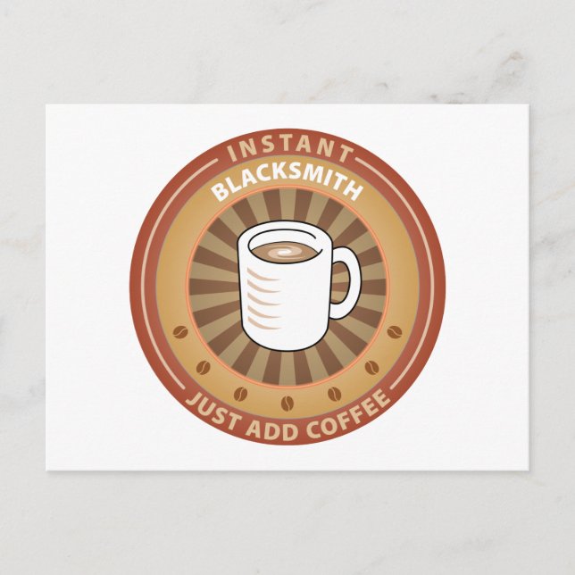Instant Blacksmith Postcard (Front)