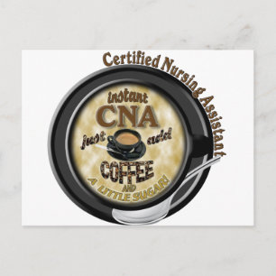 INSTANT CNA CERTIFIED NURSING ASSISTANT POSTCARD