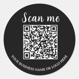 Instant Connect: Business QR Code Sticker